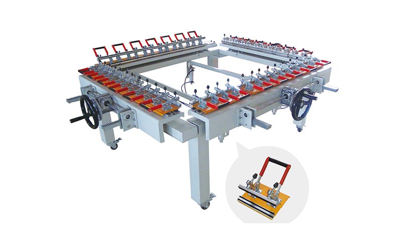 HJD-F3 Mechanical screw-type stretching machine