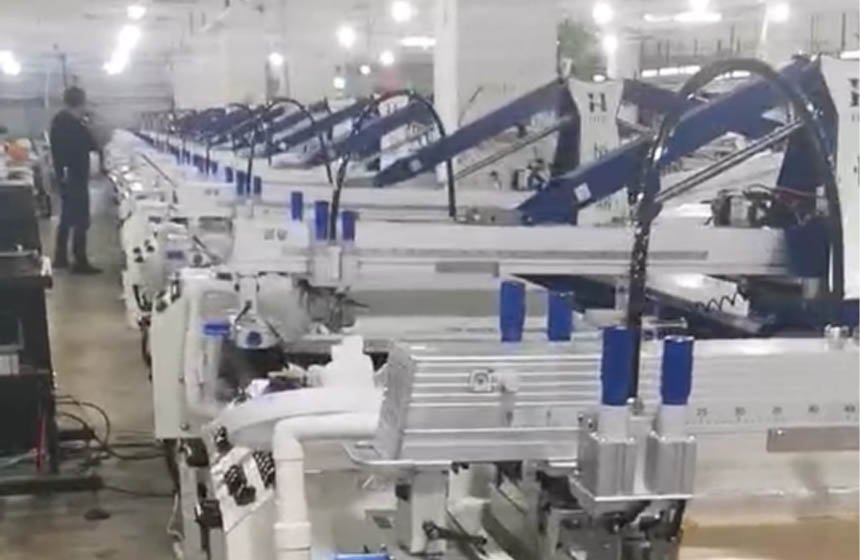 Oval Automatic Screen Printing Machine